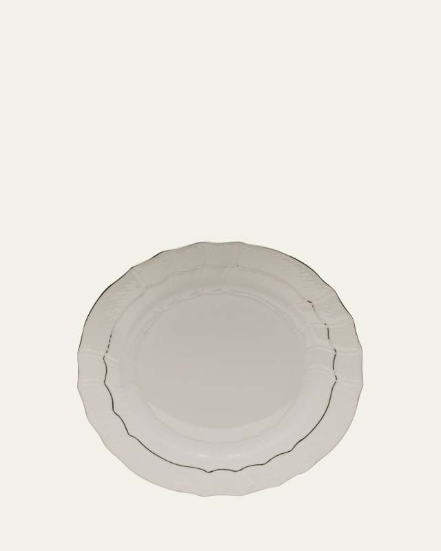 Platinum Edge Dinner Plate